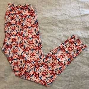 LuLaRoe Leggings - TC - 4th of July Print
